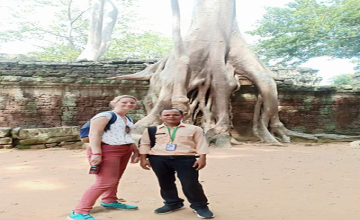 Tour with client from Belgium